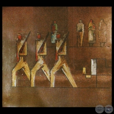 SOLDADOS MARCHANDO, 1966 - Obra de JOSÉ LATERZA PARODI
